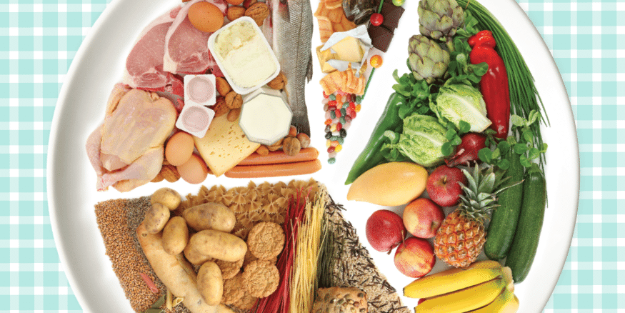 Utilisez l'assiette du guide alimentaire canadien pour préparer des repas  sains - Guide alimentaire canadien