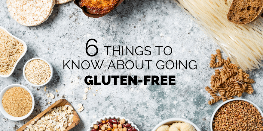 6 Things to Know about Going Gluten-Free - Gastrointestinal Society
